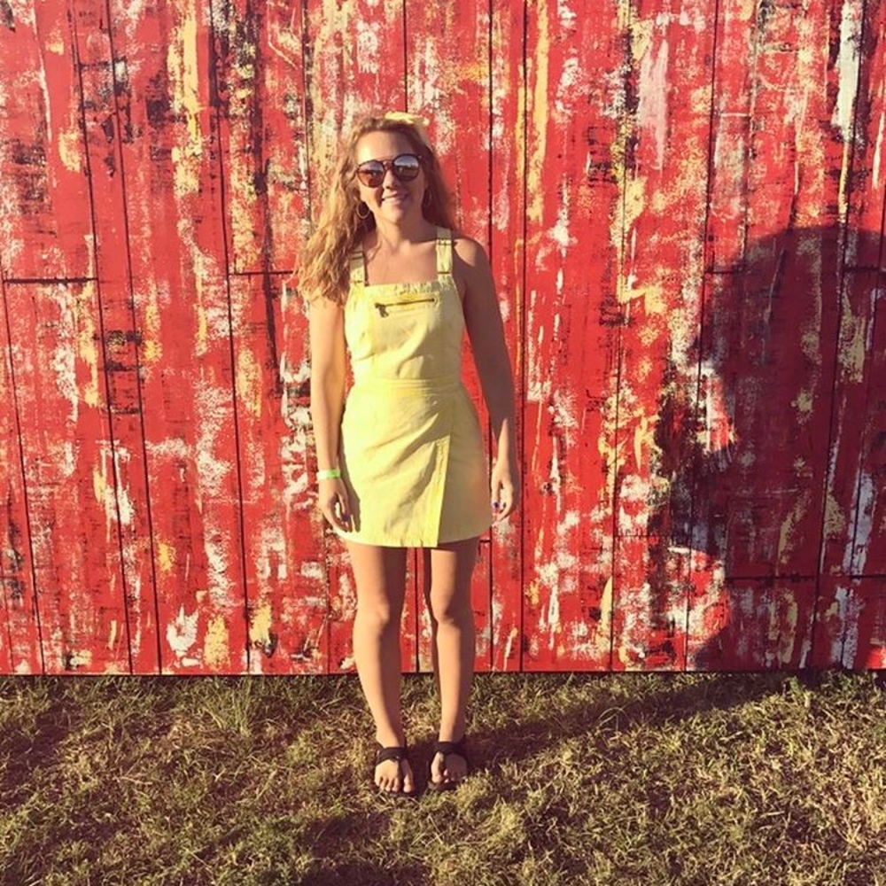 Urban outfitters overall dress